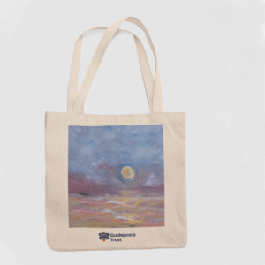 Moon Tote Bag by Mental Health Charity