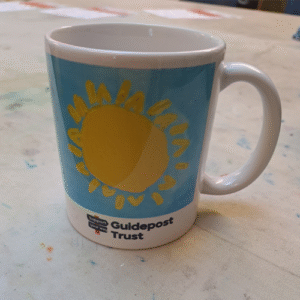Sunshine Mug made in our Mental Health Hub