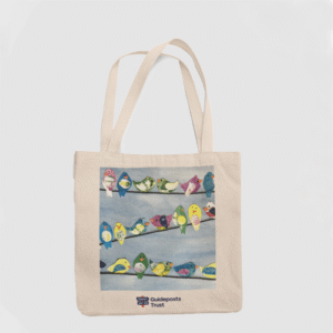 Birds Tote Bag by Mental Health Charity
