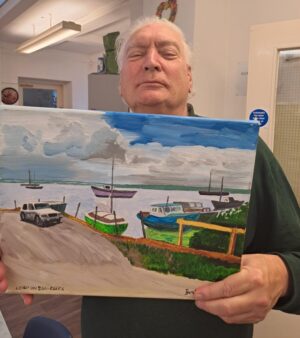 The Harbour - Original Canvas